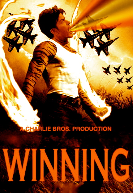 charlie sheen winning picture. ___Charlie Sheen