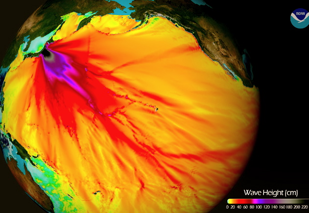 japan tsunami map. ____in Japan#39;s. ____Recorded
