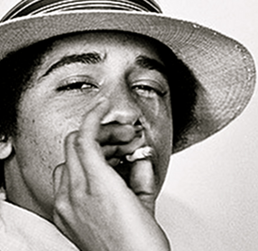 barack obama smoking pot. _write Obama#39;s book