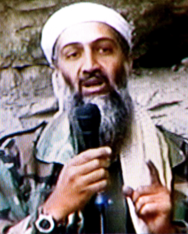 in laden head in laden. ______Osama bin Laden